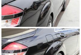 Mercedes Rear Dent Repair